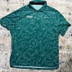 Nike Tiger Woods Polo Men’s XL Dri-Fit ADV Brotherhood Crusade Golf Shirt